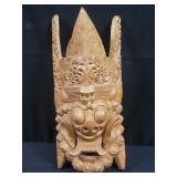 Indonesian carved wood mask
