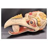 Vintage Indonesian wall mask