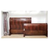 Ralph Lauren sleigh queen size bed