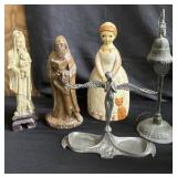 Lot of art figurines