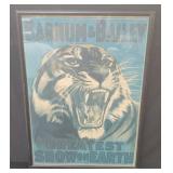 Vintage Barnum & Bailey poster print