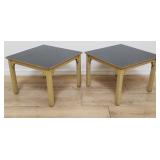 Pair of Heritage Henredon end tables
