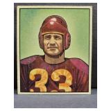 1950 Bowman #100 Sammy Baugh Football Card.