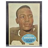 1960 TOPPS #23 JIM BROWN FOOTBALL CARD.