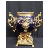 Vintage French gilt speller cherub figural