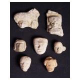 Collection of pre-Columbian style terracotta