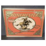 Reversed painting on glass: Winchester Repeating