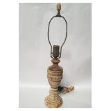Vintage alabaster table lamp