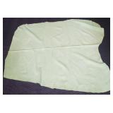 Light green leather hide