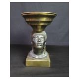 Vintage signed figural planter
