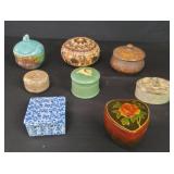 Group of trinket boxes
