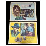 Lot of vintage 1946 Gregory Peck lobby cards