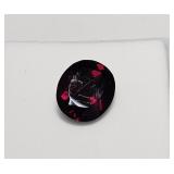 6.20ct oval rhodolite garnet gemstone 12 x 10mm