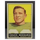 1961 Topps #101 Chuck Bednarik (Eagles) Football