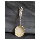 Sterling silver sugar spoon
