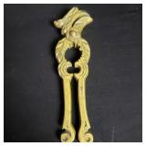 Vintage brass bird nutcracker