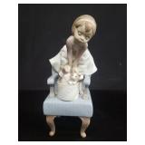 Lladro "Purr-fect Companions" porcelain figurine