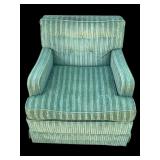 Vintage green lounge chair