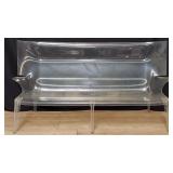 Uncle Jack modern acrylic bench by Philippe Starck