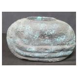 Modern terracotta vase