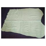 Light green leather hide