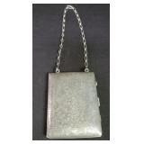 Sterling silver engraved coin purse