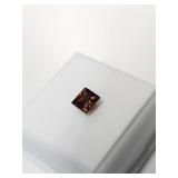 2.10ct honey zircon gemstone 6.5 x 6.5mm