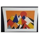 Alexander Calder artist proof lithograph