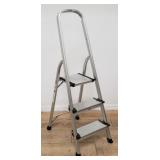 Polder aluminum step stool