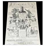 Antique 1893 Vin Mariani advertisement print