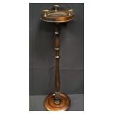 Vintage wood smoking stand