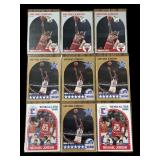 Lot of Michael Jordan basketball cards