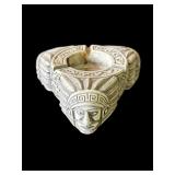 Vintage Indian ceramic ashtray