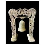 Vintage Asian brass bell