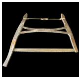 Antique crosscut hand saw