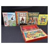Lot of vintage childrenï¿½s books in a vintage