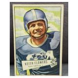 1952 Bowman #115 Keith Flowers Football Card