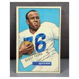 1952 Bowman #104 Buddy Young Dallas Texans
