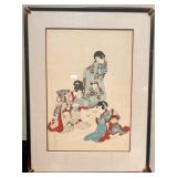 Japanese woodblock print