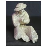 Vintage cast aluminum sculpture