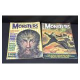 Pair of vintage Famous Monsters of Filmland