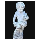 Antique concrete statue