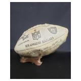 Vintage Los Angeles Raiders souvenir football