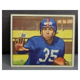 1950 Bowman #141 Gene Roberts Giants Football