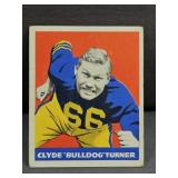 1948 Leaf #3 Clyde "Bulldog" Turner Chicago Bears