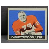 1948 Leaf football #42 Dewitt Coulter Football