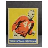 1948 Leaf #21 Paul Christman Chicago Cardinals