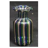 Vintage miniature hand blown vase