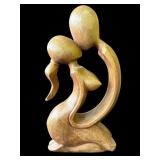 Vintage carved wood sculpture