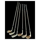 Lot of 6 golf clubs